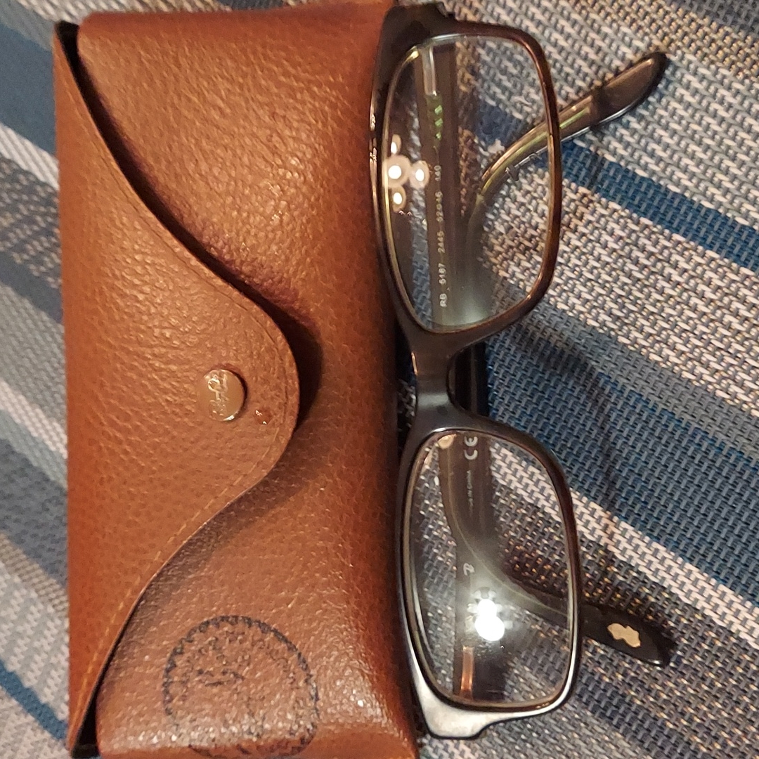 Authentic Ray-Ban Rx5187 Rectangular Prescription Eyeglass Frames